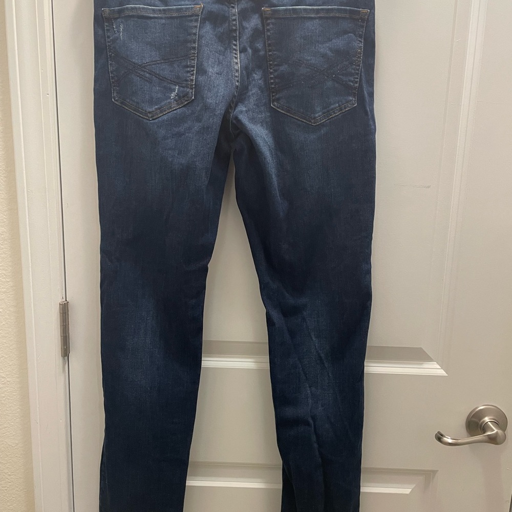 Aeropostale ladies skinny blue jeans distressed style size 10 regular - Picture 5 of 7